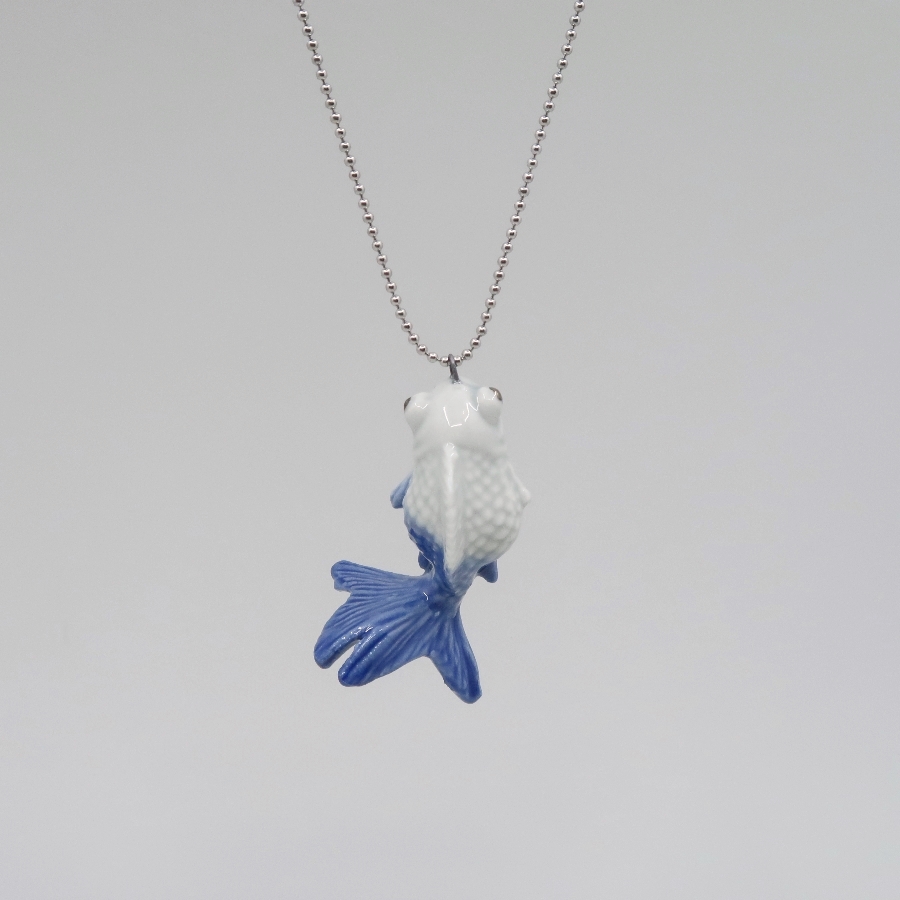 Porcelánová RYBKA na řetízku 4